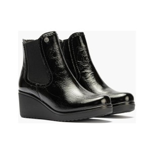 JucaZapatos - Pitillos 30544 - NEGRO - Botin en Napa con Cremallera Negro 2