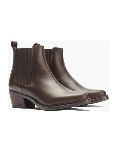 JucaZapatos - Pitillos 30512 - MARRON - Botin en Napa Marrón