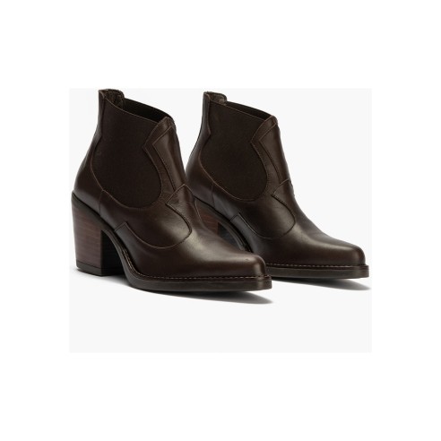 JucaZapatos - Pitillos 30522 - MARRON - Botin en Napa Marrón