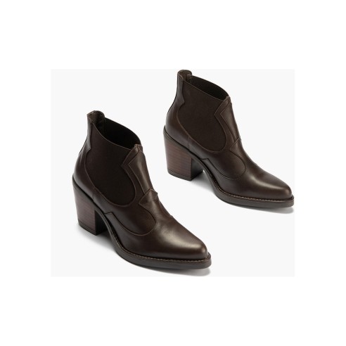 JucaZapatos - Pitillos 30522 - MARRON - Botin en Napa Marrón