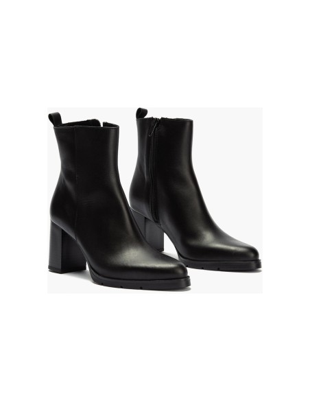 JucaZapatos - Pitillos 30544 - NEGRO - Botin en Napa con Cremallera Negro
