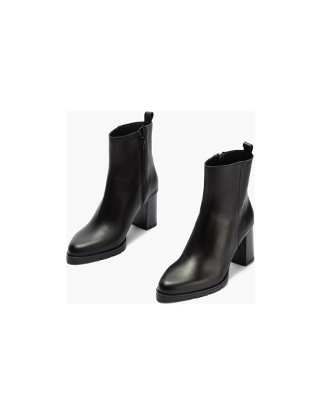 JucaZapatos - Pitillos 30544 - NEGRO - Botin en Napa con Cremallera Negro
