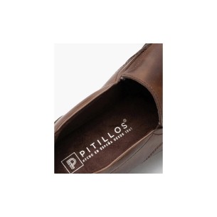 Pitillos - 109 - MARRON - Mocasín Hombre Piel Marrón - 1 2