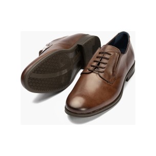Pitillos - 112 - MARRON - Zapato Blucher Tacón Hombre Marrón - 1 2