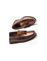 JucaZapatos - Pitillos 40540 - CUERO - Castellano Caballero con Borlas Cuero