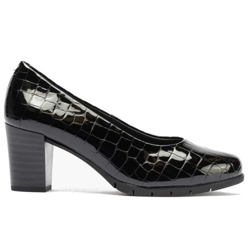 JucaZapatos - Pitillos 100 - NEGRO - Zapato de Salón Mujer Tacón Alto con Tapas Negro