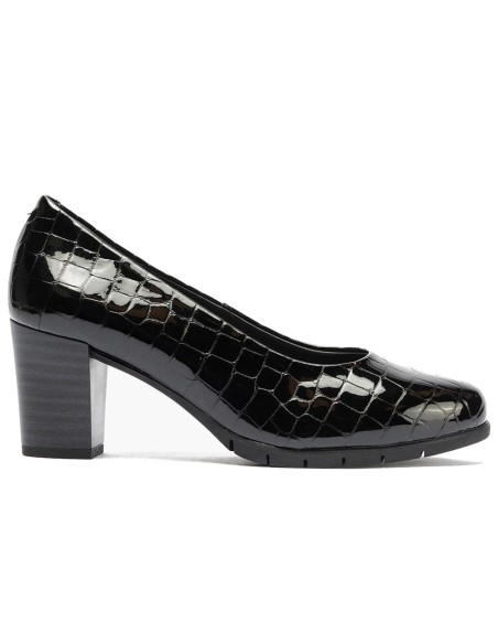 JucaZapatos - Pitillos 100 - NEGRO - Zapato de Salón Mujer Tacón Alto con Tapas Negro