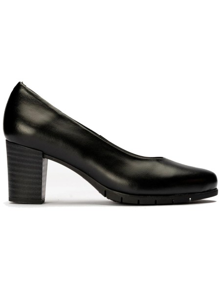JucaZapatos - Pitillos 100 - NEGRO - Zapato de Salón Mujer Tacón Alto con Tapas Negro