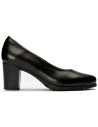 JucaZapatos - Pitillos 100 - NEGRO - Zapato de Salón Mujer Tacón Alto con Tapas Negro
