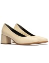 JucaZapatos - Pitillos 102 - CREMA - Zapato de Salón Mujer Tacón Alto Beige