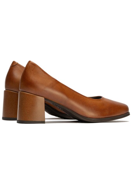 JucaZapatos - Pitillos 102 - CUERO - Zapato de Salón Mujer Tacón Alto Marrón Claro