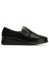 JucaZapatos - Pitillos 10711 - NEGRO - Manoletina elásticos de mujer color negro