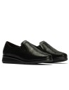 JucaZapatos - Pitillos 10711 - NEGRO - Manoletina elásticos de mujer color negro