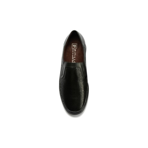 JucaZapatos - Pitillos 10711 - NEGRO - Manoletina elásticos de mujer color negro