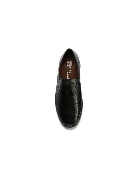 JucaZapatos - Pitillos 10711 - NEGRO - Manoletina elásticos de mujer color negro