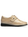 JucaZapatos - Pitillos 10714 - PIEDRA - Blucher Correa en Coco de mujer color piedra