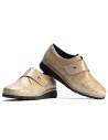 JucaZapatos - Pitillos 10714 - PIEDRA - Blucher Correa en Coco de mujer color piedra