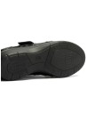 JucaZapatos - Pitillos 10721 - NEGRO - Blucher Lycra con Velcro de mujer color negro