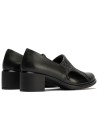 JucaZapatos - Pitillos 10743 - NEGRO - Abotinado Lycra con tacón de mujer color negro