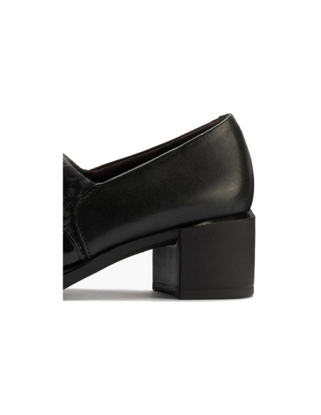 JucaZapatos - Pitillos 10743 - NEGRO - Abotinado Lycra con tacón de mujer color negro