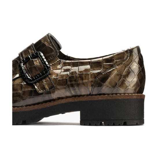 JucaZapatos - Pitillos 10772 - HUMO - Abotinado en Coco con elásticos de mujer color humo