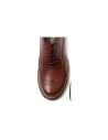 JucaZapatos - Pitillos 10776 - BURDEOS - Ingles en Napa con cordones de mujer color burdeos