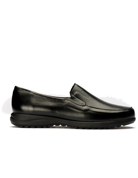JucaZapatos - Pitillos 108 - NEGRO - Mocasín Mujer Cuña Baja Negro
