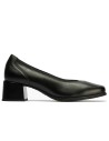 JucaZapatos - Pitillos 10825 - NEGRO - Salón de Pico en Napa con Elásticos de mujer color negro