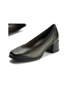 JucaZapatos - Pitillos 10825 - NEGRO - Salón de Pico en Napa con Elásticos de mujer color negro