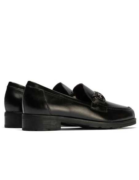 JucaZapatos - Pitillos 10880 - NEGRO - Mocasín con Adorno de mujer color negro