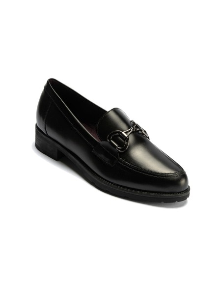 JucaZapatos - Pitillos 10880 - NEGRO - Mocasín con Adorno de mujer color negro