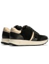JucaZapatos - Pitillos 10906 - NEGRO - Deportivo Combinado con Serraje de mujer color negro