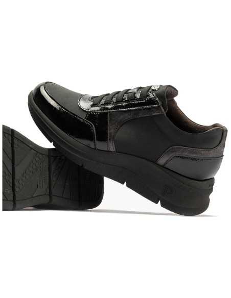 JucaZapatos - Pitillos 10915 - NEGRO - Deportivo con Nylon de mujer color negro