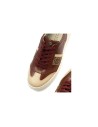 JucaZapatos - Pitillos 10923-1 - BURDEOS - Basket Combinado con leopardo de mujer color burdeos