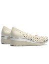 JucaZapatos - Pitillos 11070 - GLACIAL - Salón con cuña y elástico en piel napa Glacial