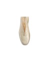 JucaZapatos - Pitillos 11073 - ORO - Salón con elásticos y cuña en piel fantasía, en tonos metalizados Oro