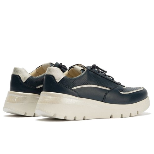 JucaZapatos - Pitillos 11094 - MARINO - Deportivo plataforma con cordones elásticos Marino
