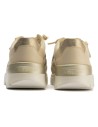 JucaZapatos - Pitillos 11094 - CREMA - Deportivo plataforma con cordones elásticos Crema