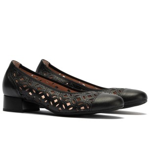 JucaZapatos - Pitillos 10333 - ORO - Blucher con picados mujer con velcro en piel fantasía ORO 2