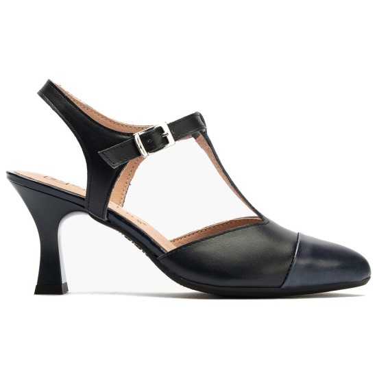 JucaZapatos - Pitillos 11193 - MARINO - Zapato estilo Gilda con tacón alto y punta fina Marino