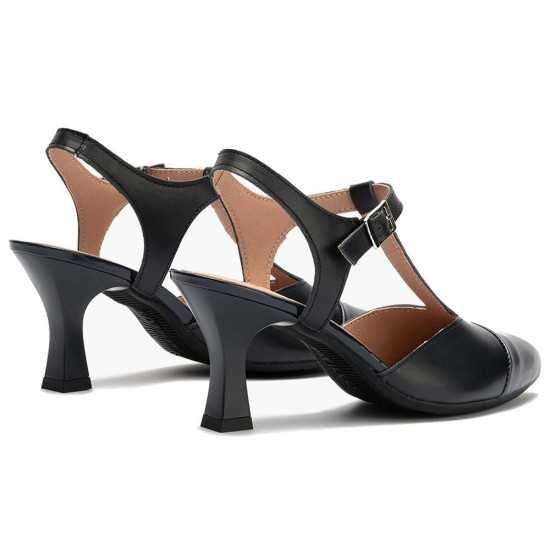 JucaZapatos - Pitillos 11193 - MARINO - Zapato estilo Gilda con tacón alto y punta fina Marino