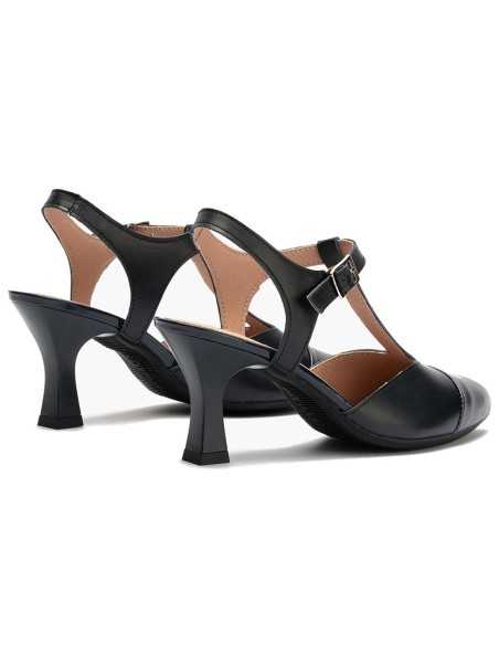 JucaZapatos - Pitillos 11193 - MARINO - Zapato estilo Gilda con tacón alto y punta fina Marino