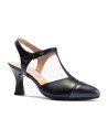 JucaZapatos - Pitillos 11193 - MARINO - Zapato estilo Gilda con tacón alto y punta fina Marino
