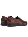 JucaZapatos - Pitillos 11503 - BURDEOS - Manoletina combinada Napa con Coco Charol Burdeos