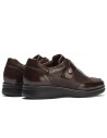 JucaZapatos - Pitillos 11504 - MARRON - Deportivo con Velcro combinado Charol con Lycra Marrón