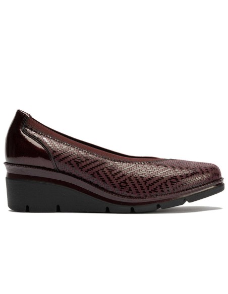 JucaZapatos - Pitillos 11532 - BURDEOS - Salón elástico lycra Burdeos