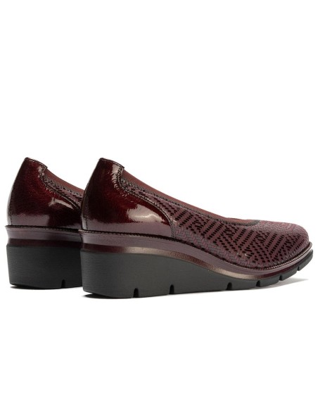 JucaZapatos - Pitillos 11532 - BURDEOS - Salón elástico lycra Burdeos
