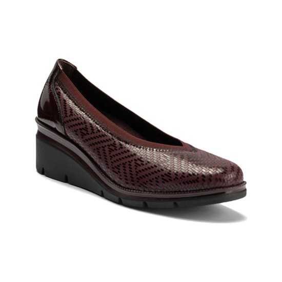 JucaZapatos - Pitillos 11532 - BURDEOS - Salón elástico lycra Burdeos