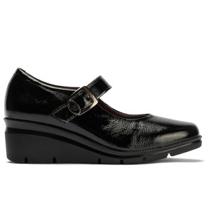 JucaZapatos - Pitillos 11500 - MARRON - Gucci Elásticos combinado Charol con Lycra Marrón
