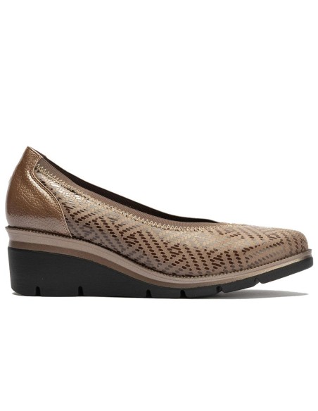 JucaZapatos - Pitillos 11534 - TOPO - Mercedes con Velcro charol Topo